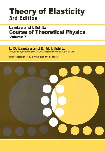 Cover of Theory of Elasticity