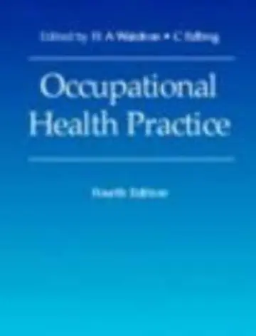 Cover of Occupational Health Practice, 4Ed