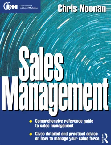 Cover of Sales Management