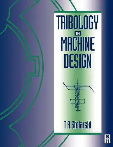 Cover of Tribology in Machine Design