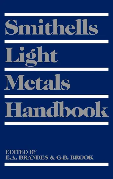 Cover of Smithells Light Metals Handbook