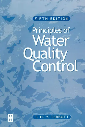 Cover of Principles of Water Quality Control