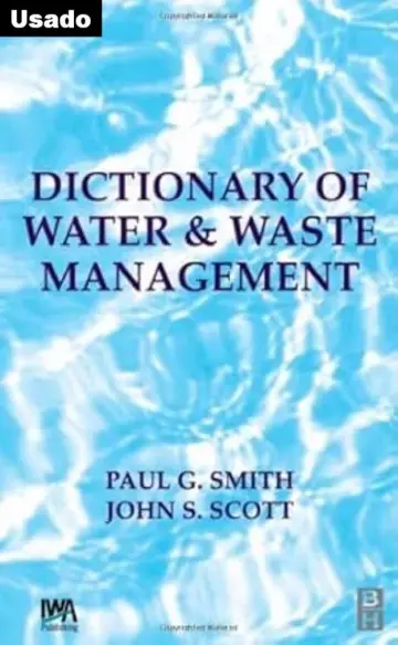 Cover of Dictionary of Waste and Water Management