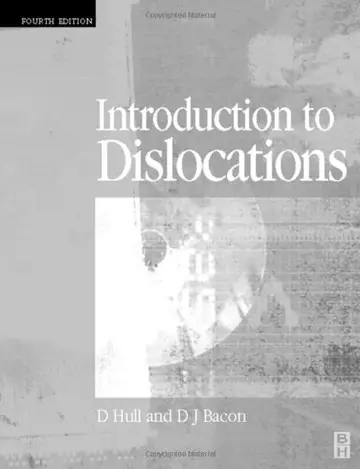 Cover of Introduction to Dislocations