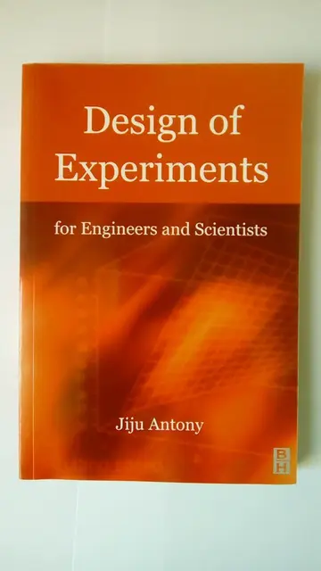 Cover of Design of Experiments for Engineers and Scientists