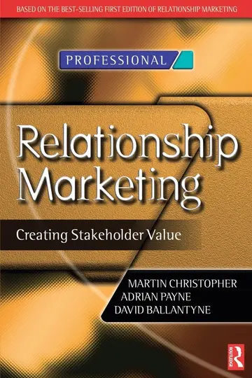 Cover of Relationship Marketing, 1st Edition