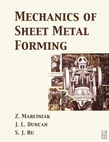Cover of Mechanics of Sheet Metal Forming
