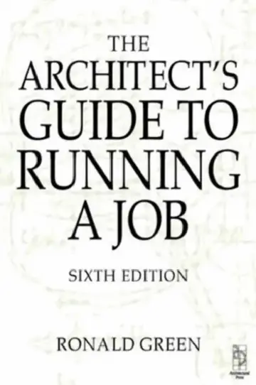 Cover of Architect's Guide to Running a Job