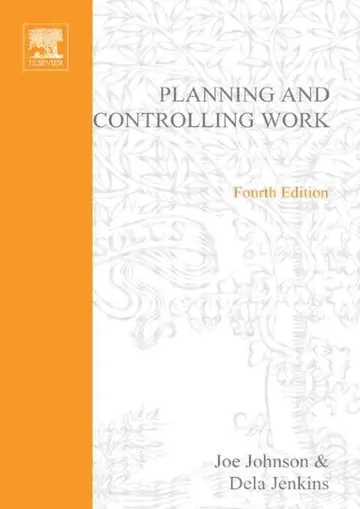 Cover of Planning and Controlling Work