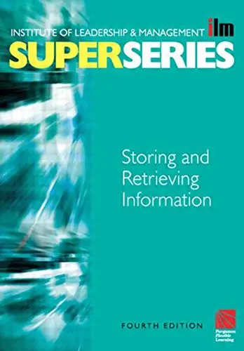 Cover of Storing and Retrieving Information