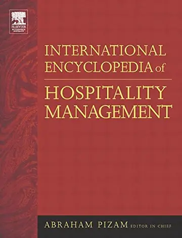 Cover of International Encyclopedia of Hospitality Management