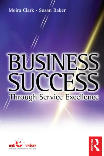 Cover of Business Success Through Service Excellence