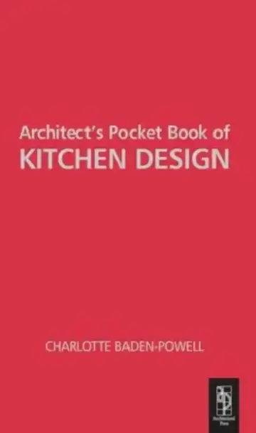 Cover of Architect's Pocket Book of Kitchen Design