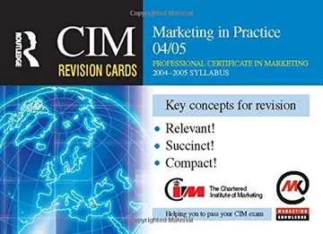 Cover of Marketing in Practice
