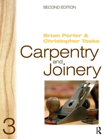 Cover of Carpentry and Joinery 3