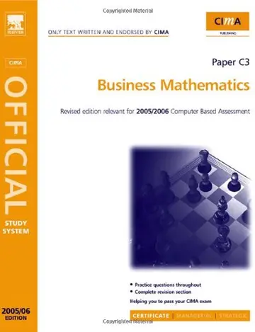 Cover of Business Mathematics