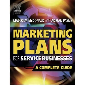 Cover of Marketing Plans for Service Businesses
