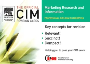 Cover of Marketing Research and Information