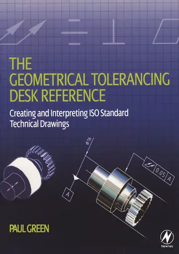 Cover of Geometrical Tolerancing Desk Reference