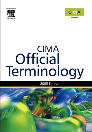 Cover of CIMA Official Terminology 2005 Edition