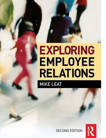 Cover of Exploring Employee Relations