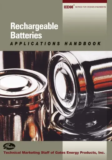 Cover of Rechargeable Batteries Applications Handbook