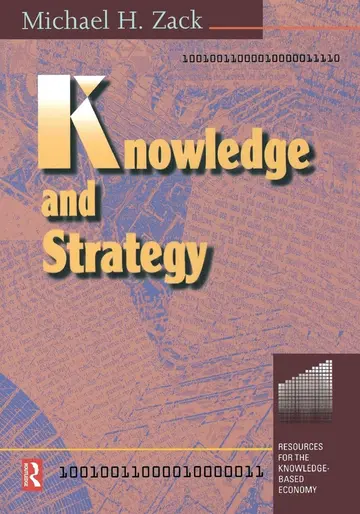 Cover of Knowledge and Strategy