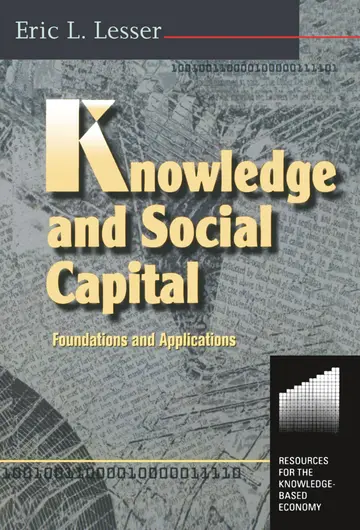 Cover of Knowledge and Social Capital