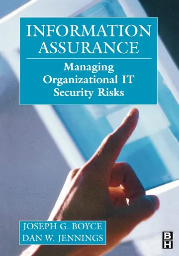 Cover of Information Assurance