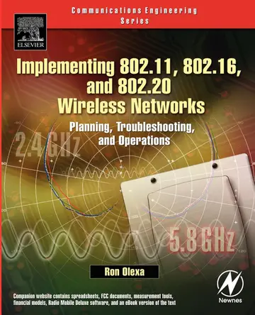 Cover of Implementing 802.11, 802.16, and 802.20 Wireless Networks