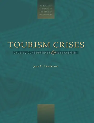 Cover of Managing Tourism Crises