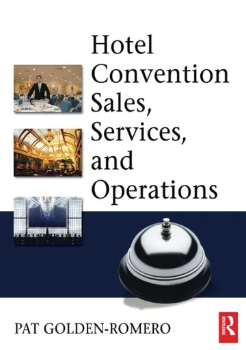 Cover of Hotel Convention Sales, Services and Operations