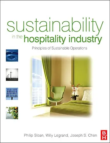 Cover of Sustainability in the Hospitality Industry