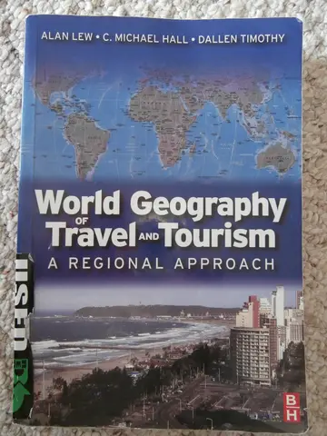 Cover of World Geography of Travel and Tourism