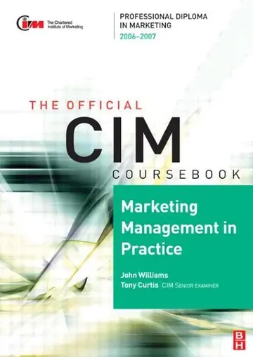 Cover of Marketing Management in Practice