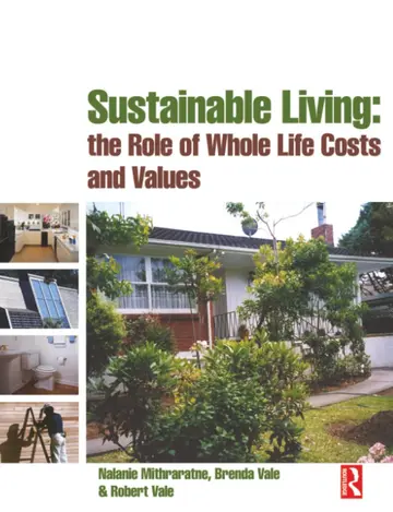Cover of Sustainable Living