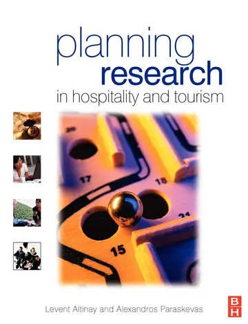 Cover of Planning Research in Hospitality & Tourism