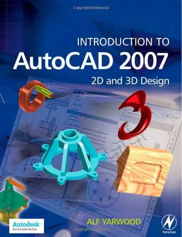 Cover of Introduction to Autocad 2007