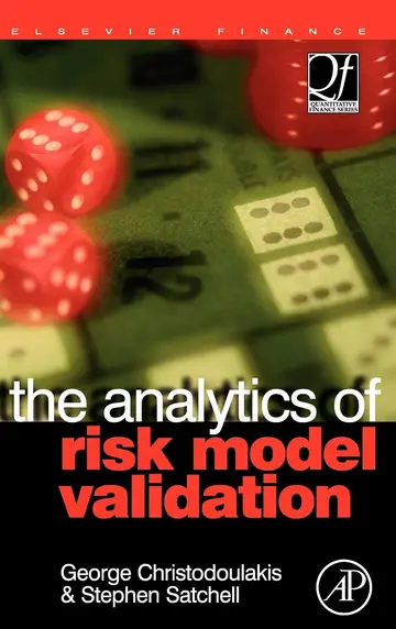Cover of The Analytics of Risk Model Validation