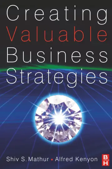Cover of Creating Valuable Business Strategies
