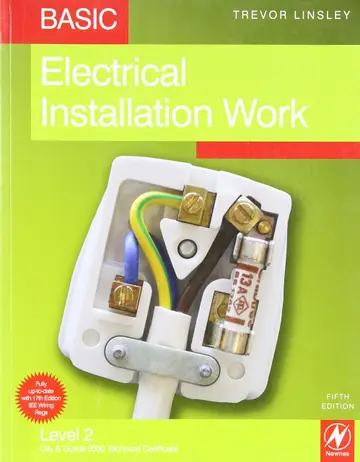 Cover of Basic Electrical Installation Work, 5th ed
