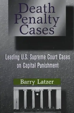 Cover of Death Penalty Cases