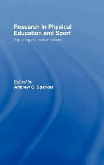 Cover of Research In Physical Educ.& Sp