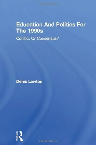 Cover of Education and Politics for the 1990s