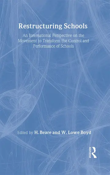 Cover of Restructuring Schools
