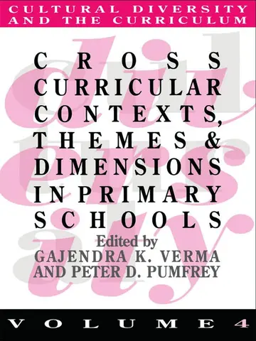 Cover of Cross-Curricular Contexts, Themes and Dimensions in Primary Schools