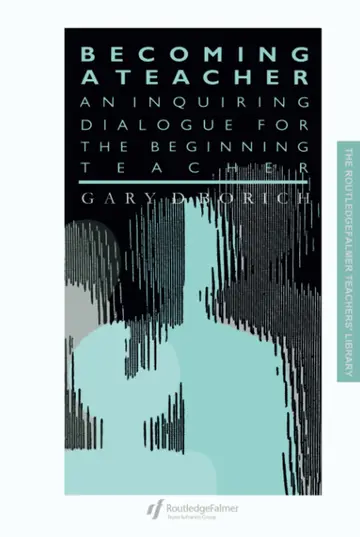 Cover of Becoming a Teacher