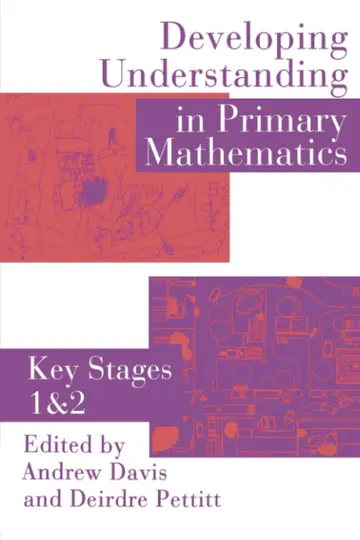 Cover of Developing Understanding in Primary Mathematics