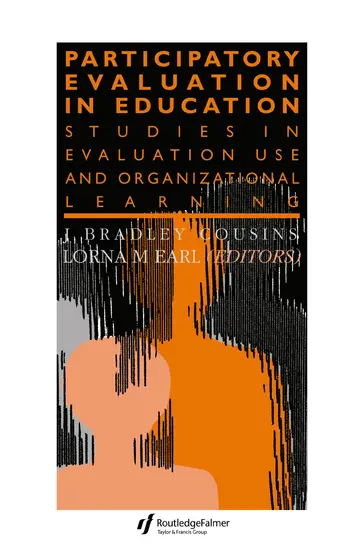 Cover of Participatory Evaluation in Education