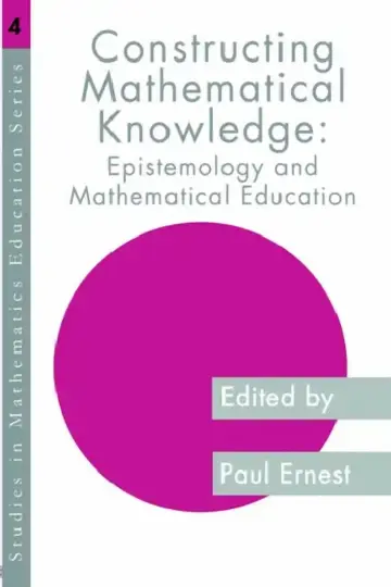 Cover of Constructing Mathematical Knowledge